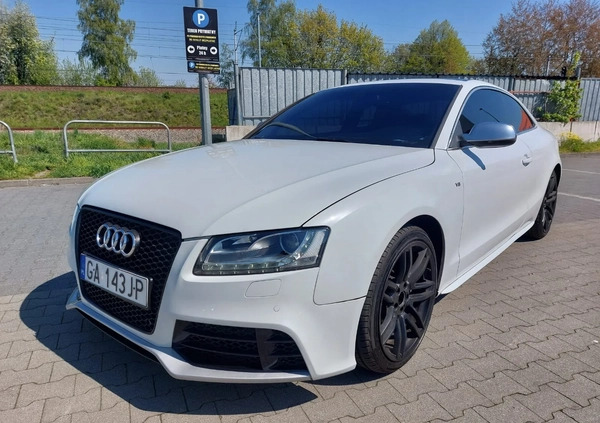 Audi S5 cena 72000 przebieg: 195000, rok produkcji 2012 z Gdynia małe 407